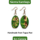 SIERRA — Handmade Tagua Earrings - The Happy Elephant - Tagua Jewellery