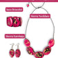 SIERRA JEWELLERY SET — Handmade Tagua Statement Set - The Happy Elephant - Tagua Jewellery