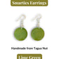 SMARTIES — Handmade Tagua Earrings - The Happy Elephant - Tagua Jewellery
