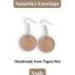SMARTIES — Handmade Tagua Earrings - The Happy Elephant - Tagua Jewellery