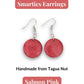 SMARTIES — Handmade Tagua Earrings - The Happy Elephant - Tagua Jewellery