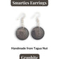 SMARTIES — Handmade Tagua Earrings - The Happy Elephant - Tagua Jewellery