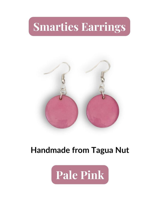 SMARTIES — Handmade Tagua Earrings - The Happy Elephant - Tagua Jewellery