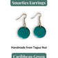 SMARTIES — Handmade Tagua Earrings - The Happy Elephant - Tagua Jewellery