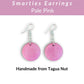 SMARTIES — Handmade Tagua Earrings - The Happy Elephant - Tagua Jewellery