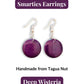 SMARTIES — Handmade Tagua Earrings - The Happy Elephant - Tagua Jewellery