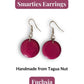 SMARTIES — Handmade Tagua Earrings - The Happy Elephant - Tagua Jewellery