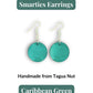 SMARTIES — Handmade Tagua Earrings - The Happy Elephant - Tagua Jewellery