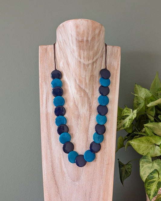 SMARTIES — Handmade Tagua Statement Necklace - The Happy Elephant - Tagua Jewellery