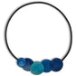 SUNSET — Handmade Tagua Statement Magnetic Necklace - The Happy Elephant - Tagua Jewellery