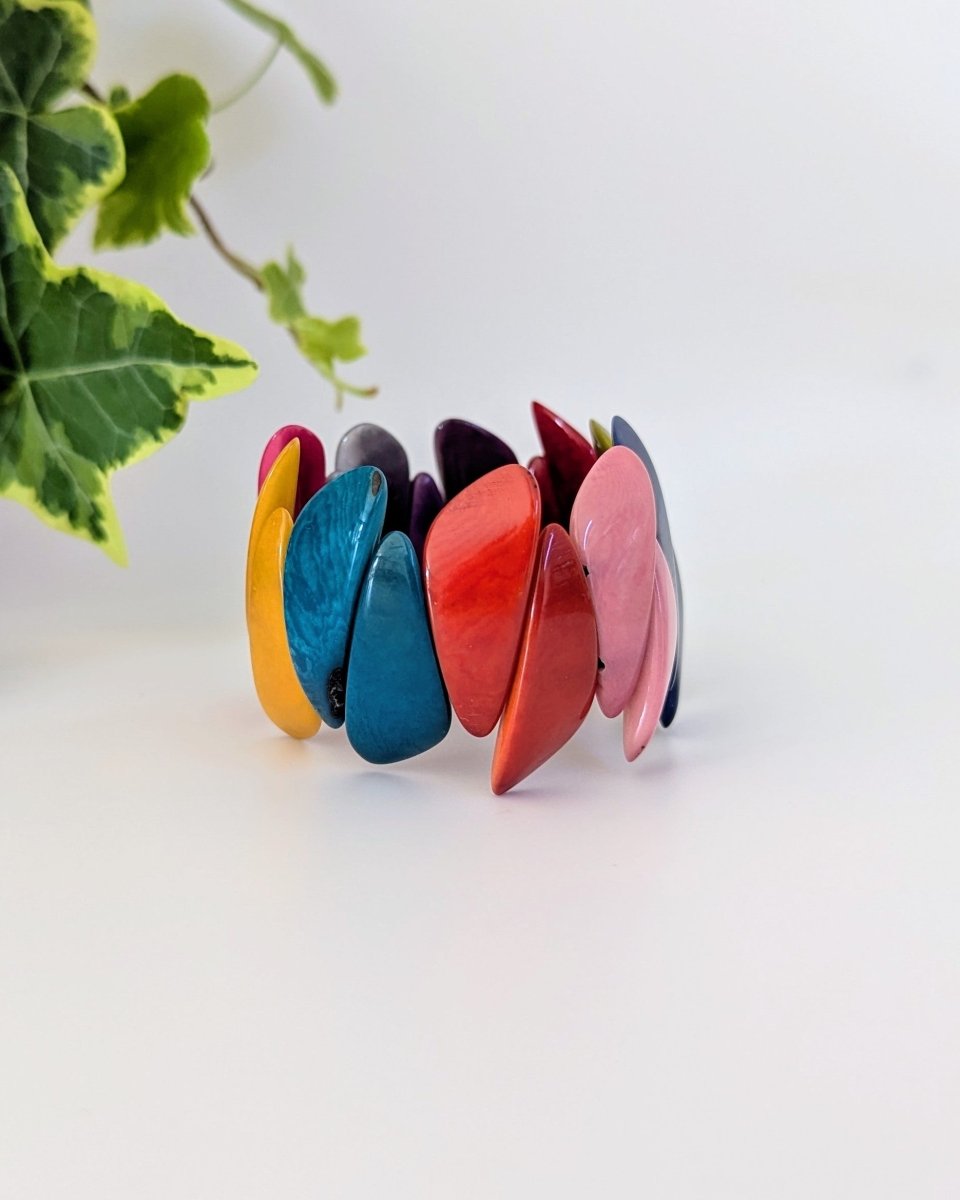 TEAKA — Handmade Tagua Bracelet - The Happy Elephant - Tagua Jewellery