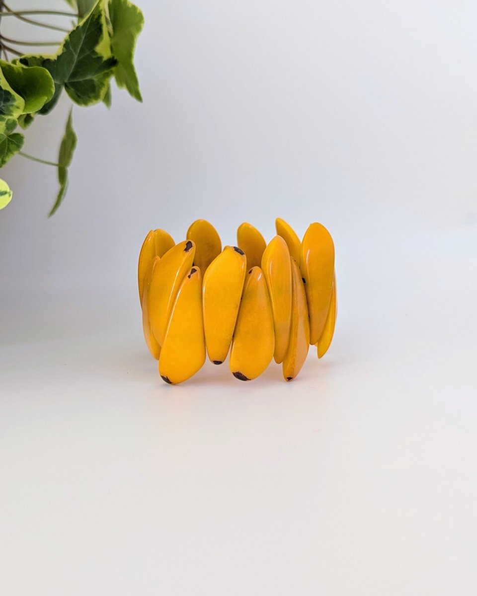 TEAKA — Handmade Tagua Bracelet - The Happy Elephant - Tagua Jewellery