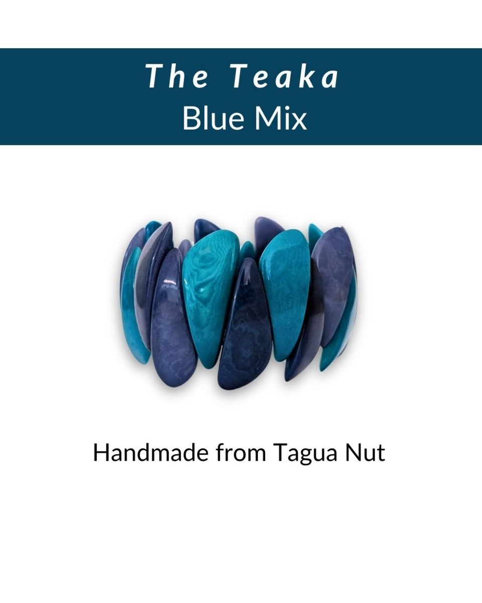 TEAKA — Handmade Tagua Bracelet - The Happy Elephant - Tagua Jewellery