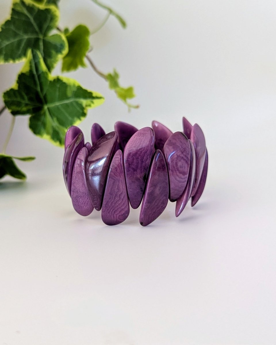 TEAKA — Handmade Tagua Bracelet - The Happy Elephant - Tagua Jewellery