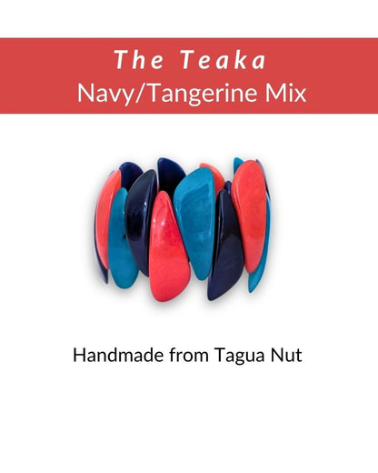 TEAKA — Handmade Tagua Bracelet - The Happy Elephant - Tagua Jewellery