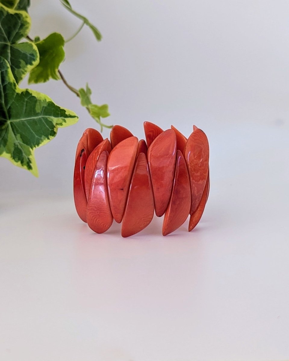 TEAKA — Handmade Tagua Bracelet - The Happy Elephant - Tagua Jewellery