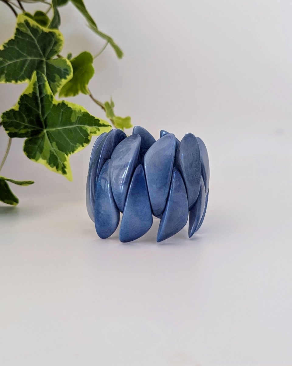 TEAKA — Handmade Tagua Bracelet - The Happy Elephant - Tagua Jewellery