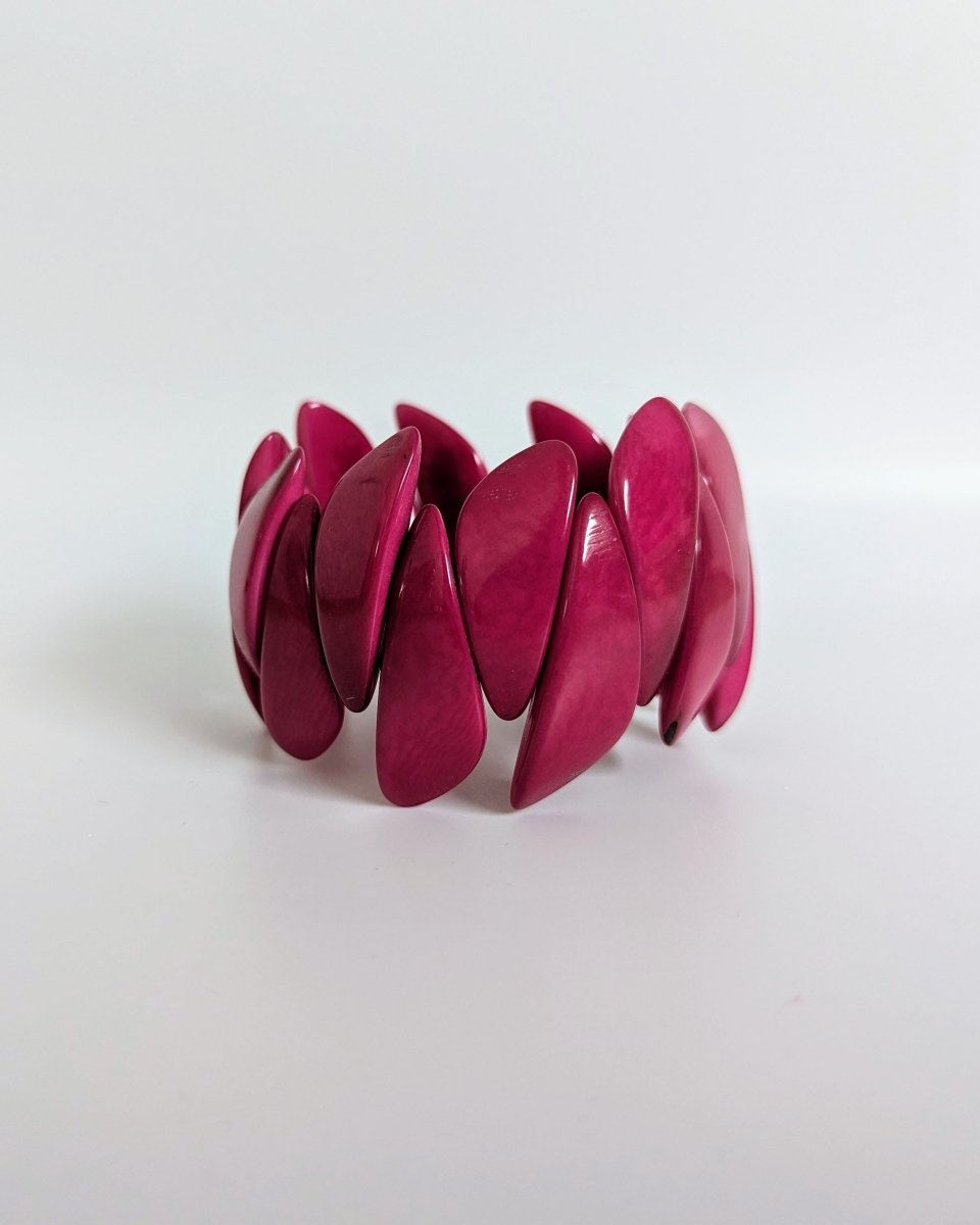 TEAKA — Handmade Tagua Bracelet - The Happy Elephant - Tagua Jewellery