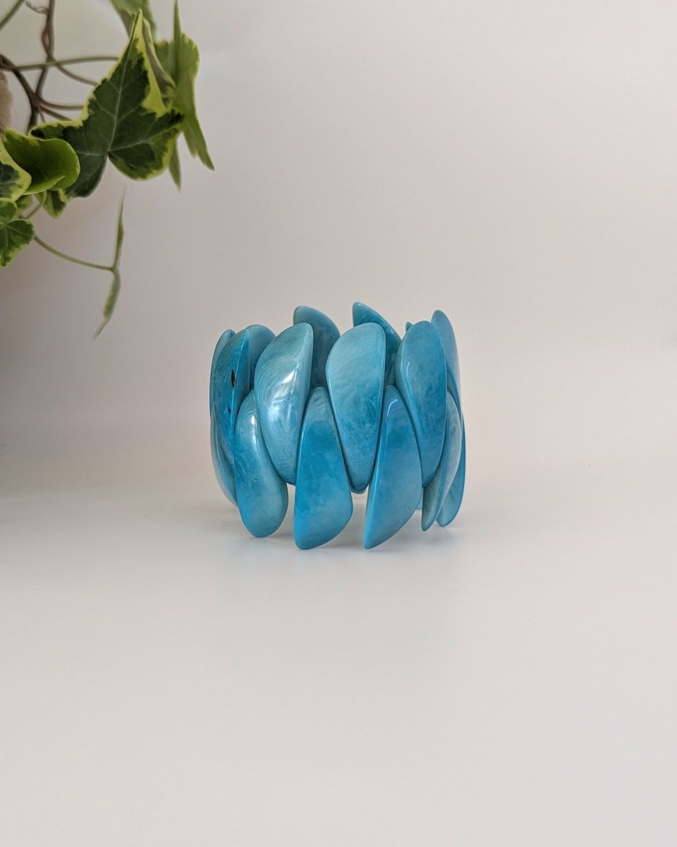 TEAKA — Handmade Tagua Bracelet - The Happy Elephant - Tagua Jewellery