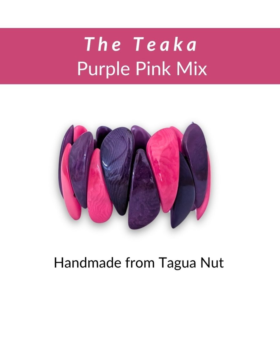 TEAKA — Handmade Tagua Bracelet - The Happy Elephant - Tagua Jewellery