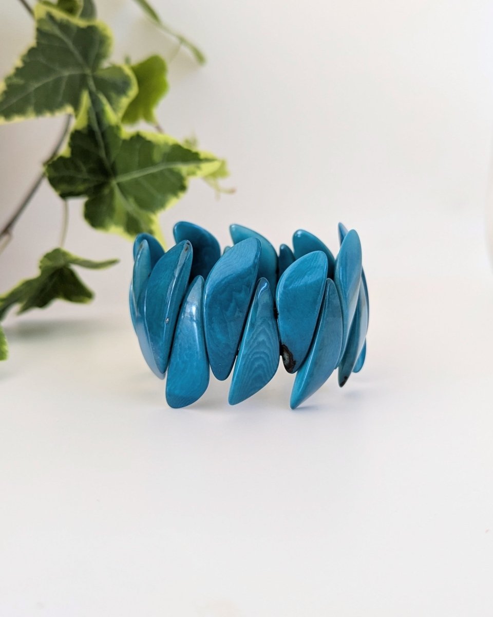 TEAKA — Handmade Tagua Bracelet - The Happy Elephant - Tagua Jewellery