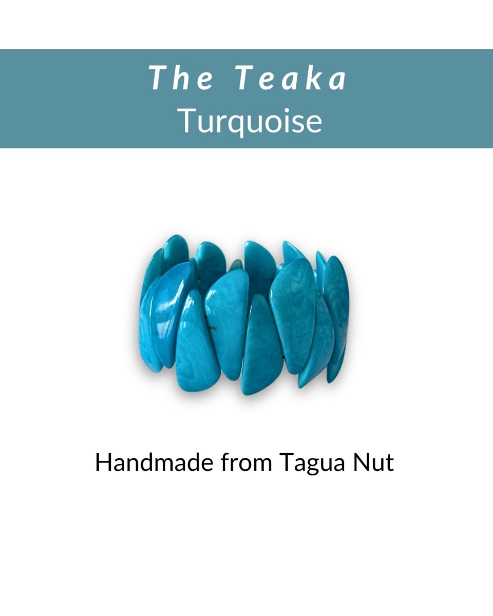 TEAKA — Handmade Tagua Bracelet - The Happy Elephant - Tagua Jewellery