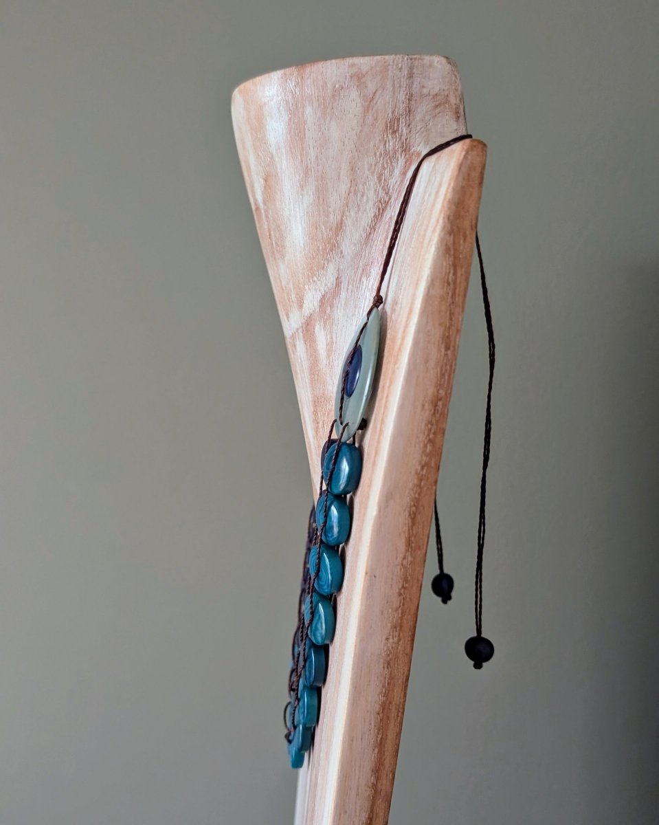 TULA — Handmade Tagua Statement Necklace - The Happy Elephant - Tagua Jewellery