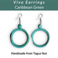 VIVA — Handmade Tagua Earrings - The Happy Elephant - Tagua Jewellery
