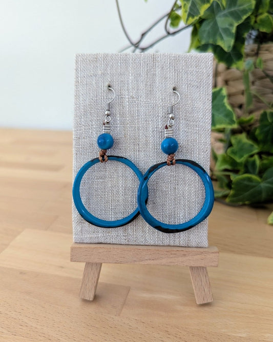 VIVA — Handmade Tagua Earrings - The Happy Elephant - Tagua Jewellery