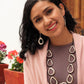 Antonella Tagua Nut (Vegetable Ivory) Necklace White