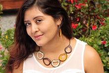 Load image into Gallery viewer, Anabel Tagua Nut Necklace - The Happy Elephant - Tagua Jewellery
