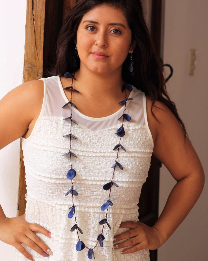 Andean Butterfly Tagua Nut Necklace - The Happy Elephant - Tagua Jewellery