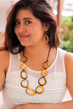 Load image into Gallery viewer, Antonella Tagua Nut Necklace - The Happy Elephant - Tagua Jewellery
