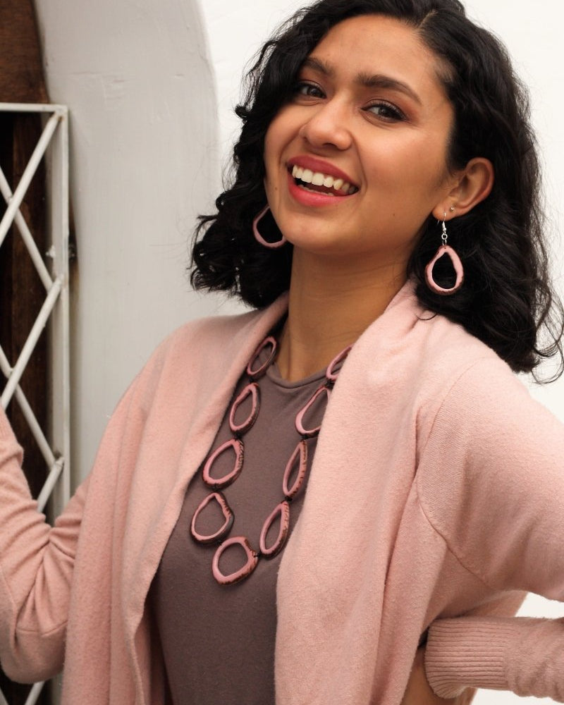Antonella Tagua Nut Necklace - The Happy Elephant - Tagua Jewellery