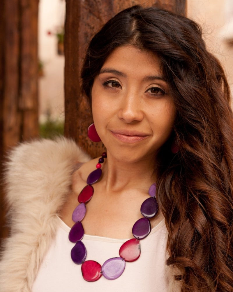 Ashley Tagua Nut Necklace - The Happy Elephant - Tagua Jewellery