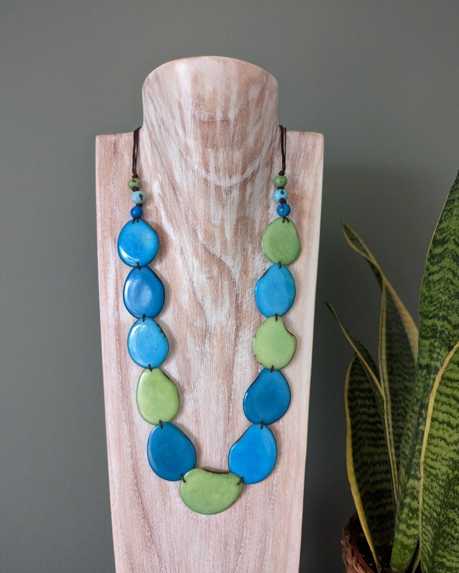 Ashley Tagua Nut Necklace - The Happy Elephant - Tagua Jewellery
