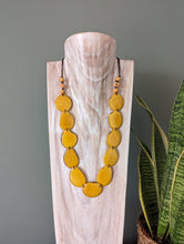 Load image into Gallery viewer, Ashley Tagua Nut Necklace - The Happy Elephant - Tagua Jewellery
