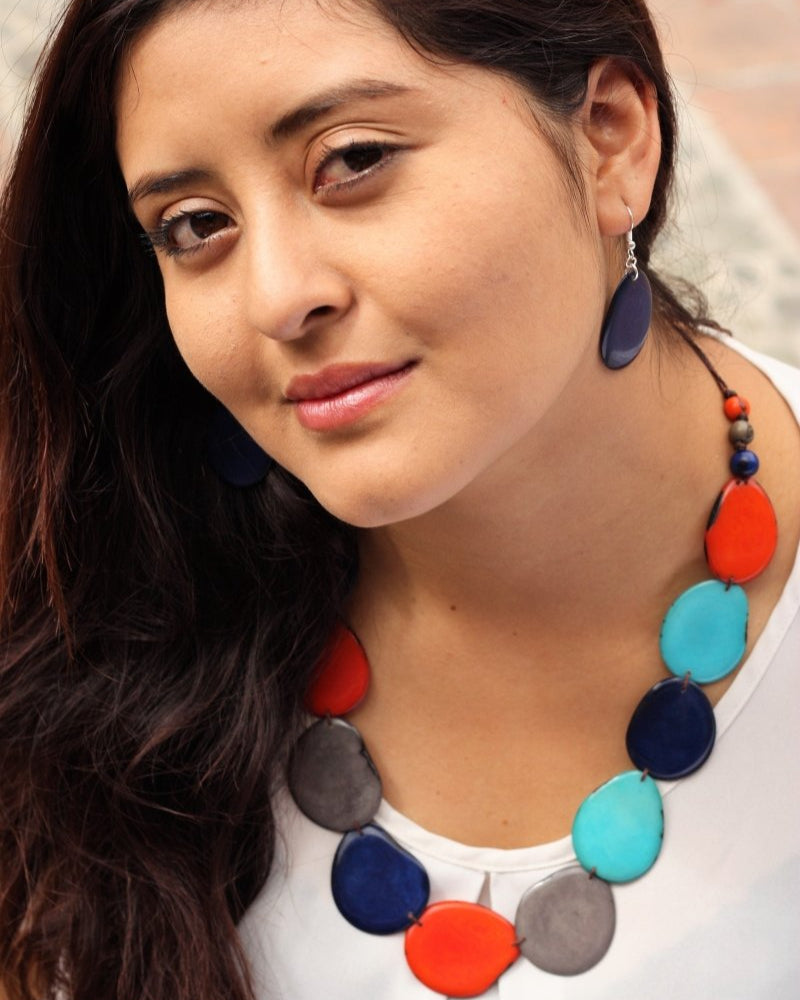Ashley Tagua Nut Necklace - The Happy Elephant - Tagua Jewellery