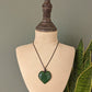 Big Sister Polished Heart Tagua Nut Pendant - The Happy Elephant - Tagua Jewellery