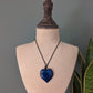Big Sister Polished Heart Tagua Nut Pendant - The Happy Elephant - Tagua Jewellery