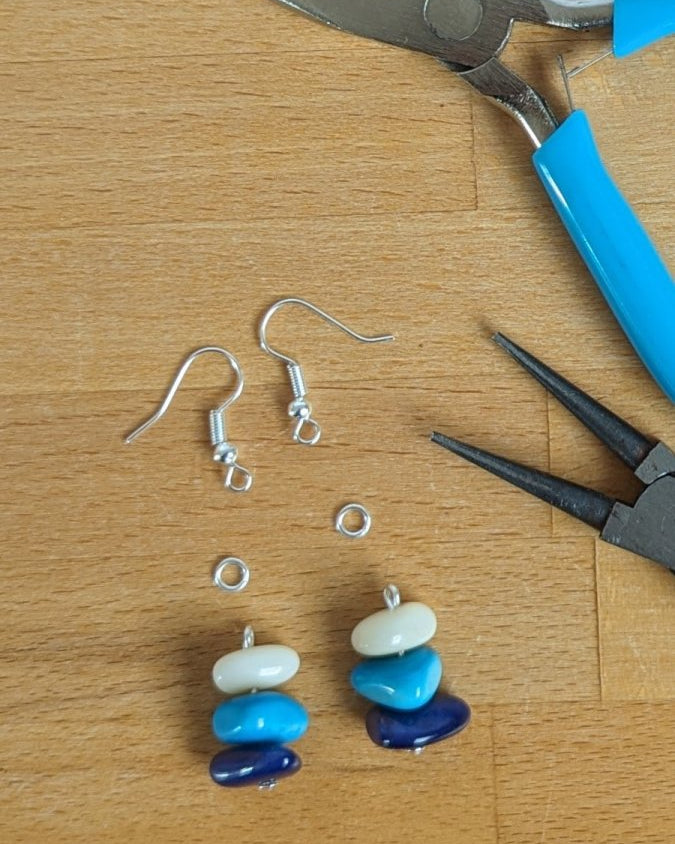 Cairn Tagua Nut Earrings - The Happy Elephant - Tagua Jewellery