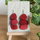 Cascade Tagua Nut Earrings - The Happy Elephant - Tagua Jewellery