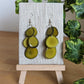 Cascade Tagua Nut Earrings - The Happy Elephant - Tagua Jewellery