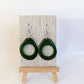 Floreana Tagua Nut Handmade Earrings - The Happy Elephant - Tagua Jewellery
