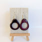 Floreana Tagua Nut Handmade Earrings - The Happy Elephant - Tagua Jewellery