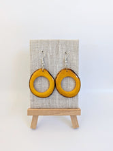 Load image into Gallery viewer, Floreana Tagua Nut Handmade Earrings - The Happy Elephant - Tagua Jewellery
