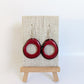 Floreana Tagua Nut Handmade Earrings - The Happy Elephant - Tagua Jewellery