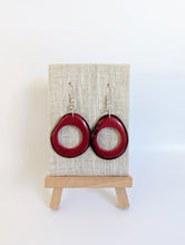 Load image into Gallery viewer, Floreana Tagua Nut Handmade Earrings - The Happy Elephant - Tagua Jewellery
