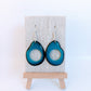 Floreana Tagua Nut Handmade Earrings - The Happy Elephant - Tagua Jewellery