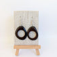 Floreana Tagua Nut Handmade Earrings - The Happy Elephant - Tagua Jewellery